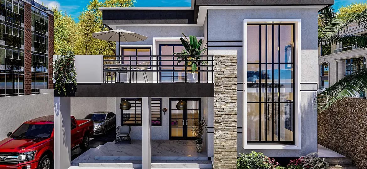 Duplex résidentiel à Odza - photo 2